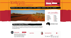 Desktop Screenshot of ngaanyatjarra.org.au